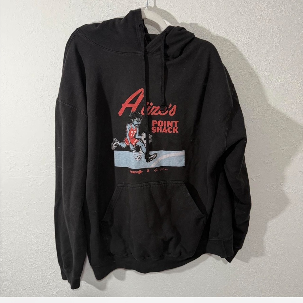 Alize Johnson printed Men’s 2XL basketball sweatshirt NBA Pacers Bulls Mets